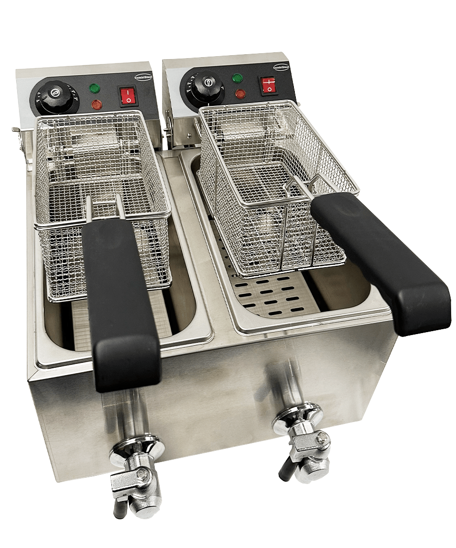 Electric counter fryer 2x4 l Electric counter fryer 2x4 l