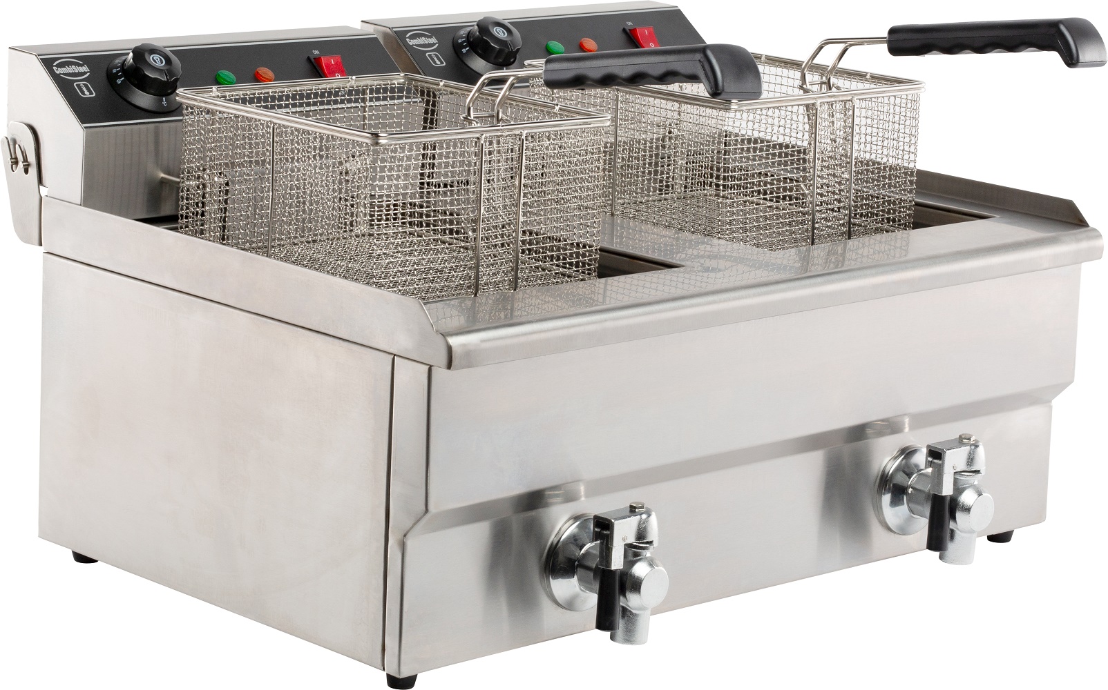 7455_1005-10220 Electric counter fryer 2x8 L - Image 2