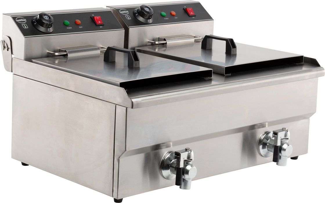 Electric counter fryer 2x8 l Electric counter fryer 2x8 l