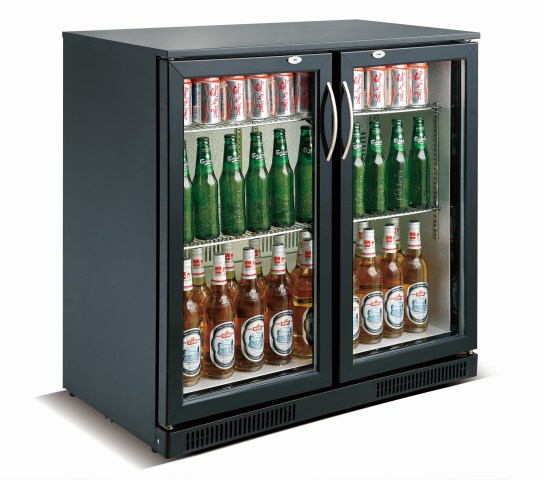 Backbar cooler black 2 doors Backbar cooler black 2 doors