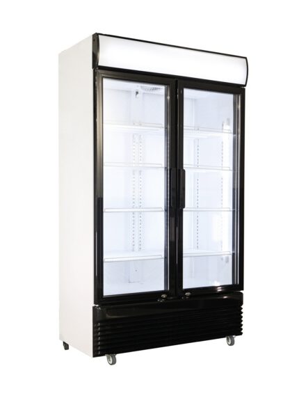 Refrigerator 2 glass doors bez-780 gd