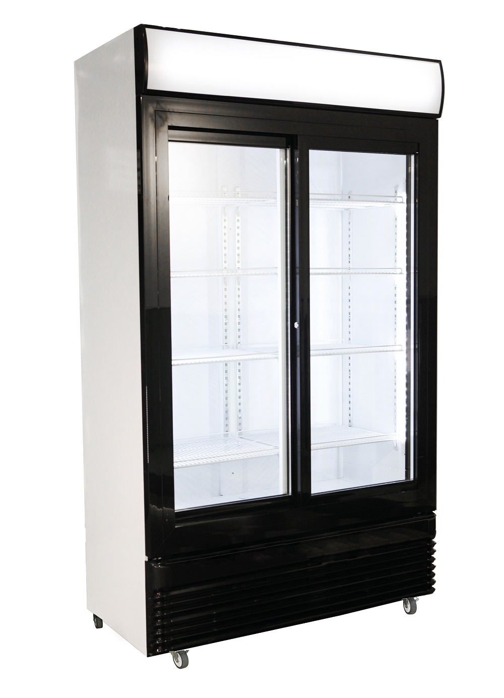 Refrigerator with sliding glass doors bez-780 sl Refrigerator with sliding glass doors bez-780 sl