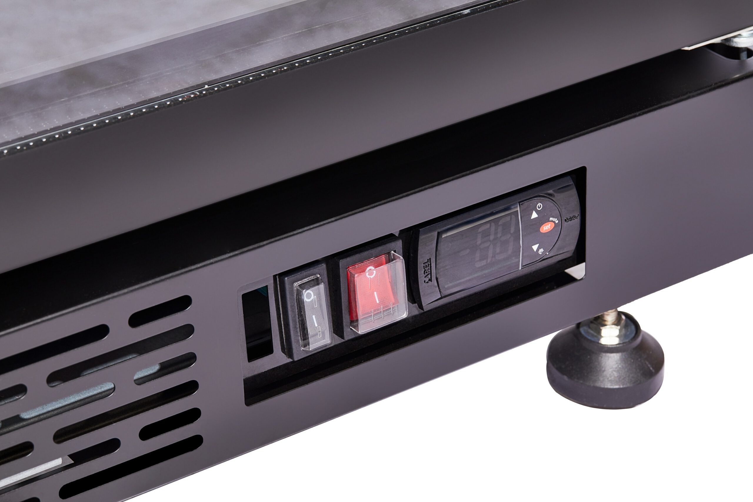 7455_1920-1925e_3 Šaldytuvas 3 stiklinėmis durimis juodas NAP-1200 ht - su durų šildymu - Image 6