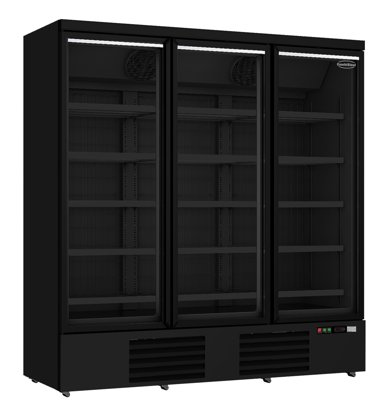 Freezer 3 glass doors black jde-1530f bl Freezer 3 glass doors black jde-1530f bl