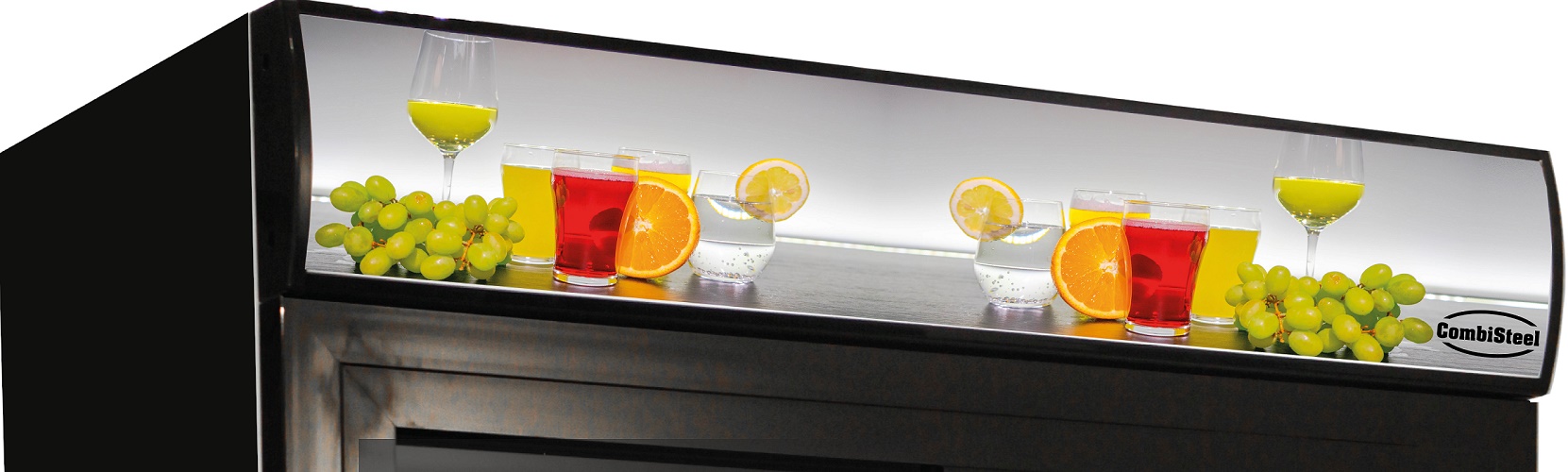 Curved canopy with image 7455.139x Curved canopy with image 7455.139x