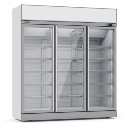 Freezer 3 glass doors ins-1530f