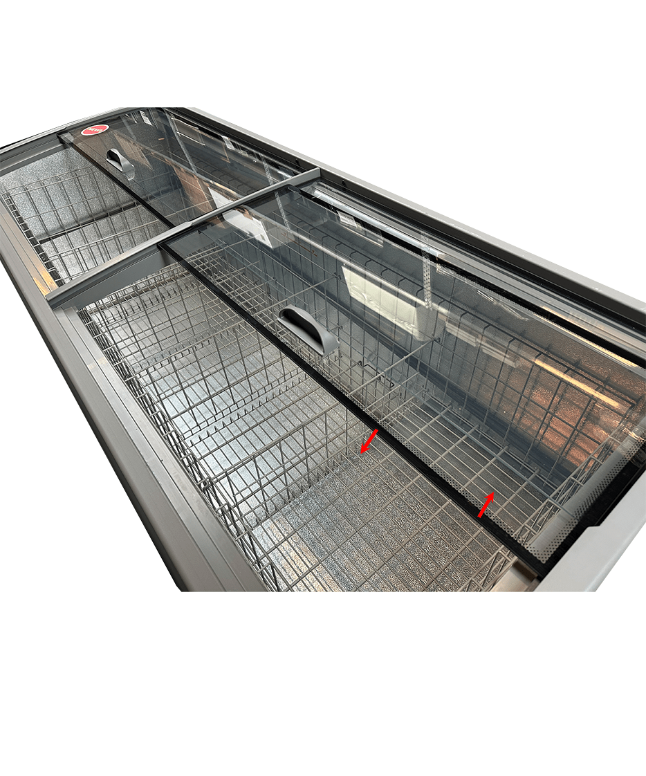 7455_26_1-min_3_1 Supermarket chest freezer grey head element automatic defrost - Image 4