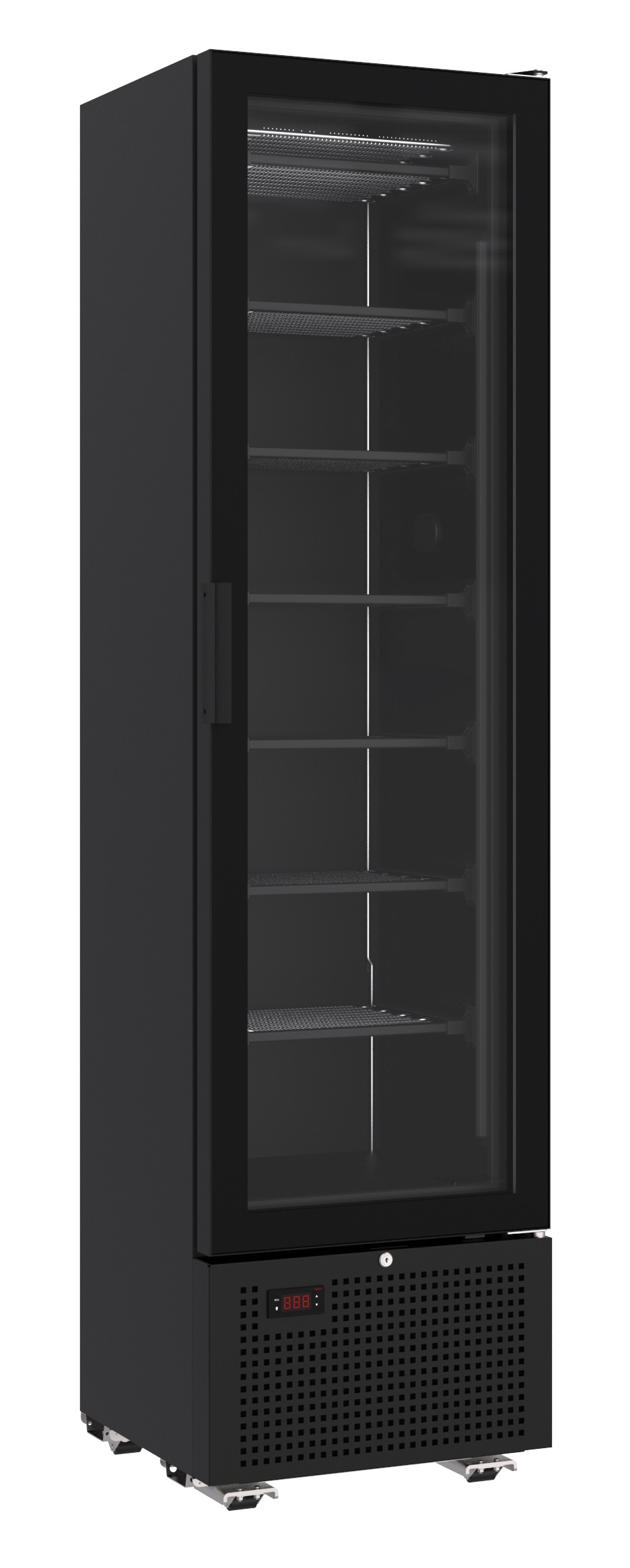 Freezer 1 glass door black 221l Freezer 1 glass door black 221l