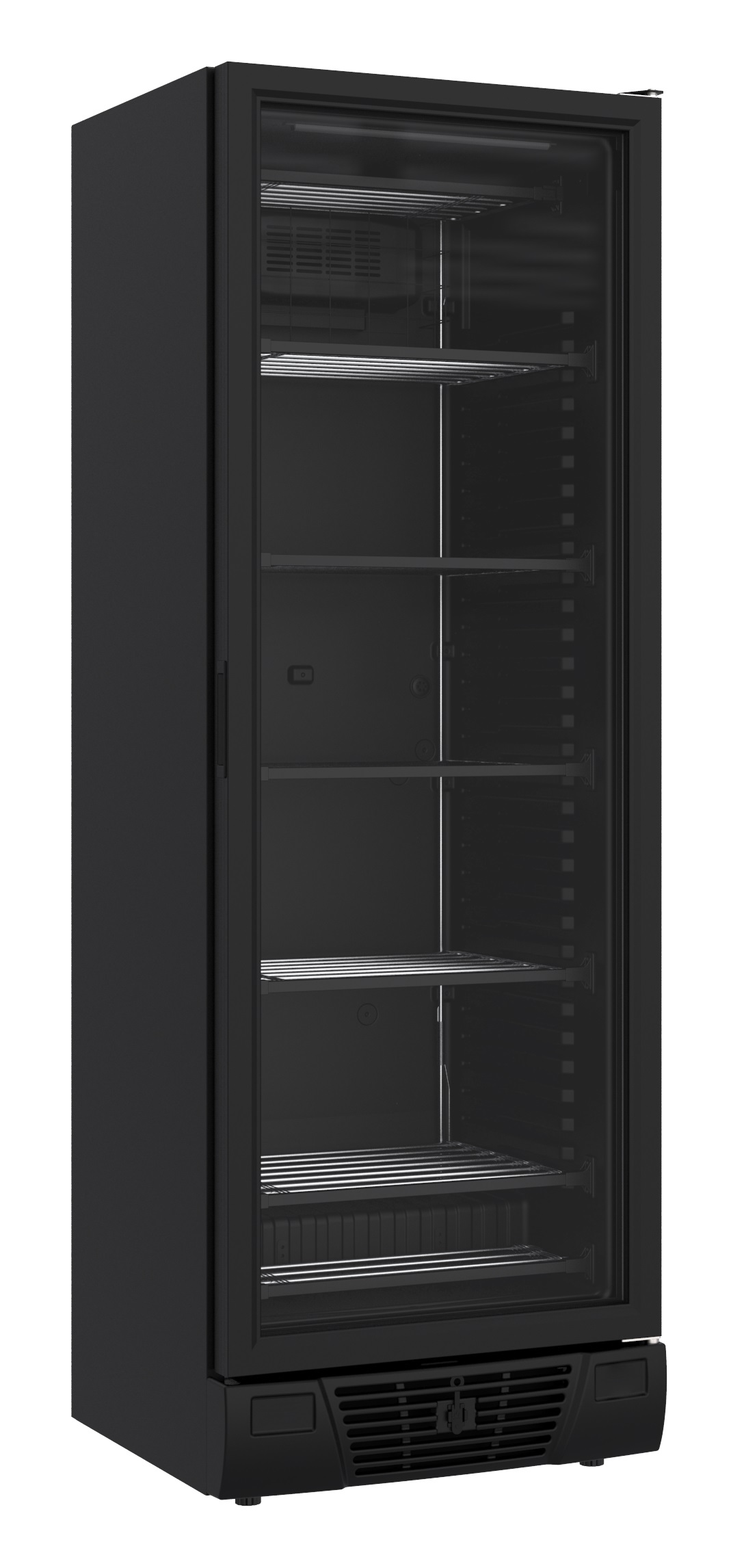 Freezer 1 glass door black 382l Freezer 1 glass door black 382l