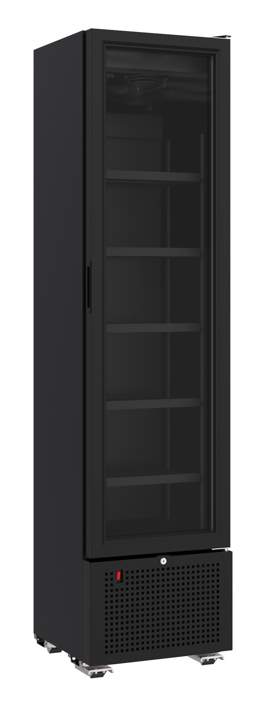 Refrigerator 1 glass door black 221l Refrigerator 1 glass door black 221l