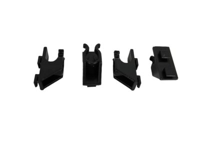 Set 4 clips black for 7487.0170-0175-0180 old series