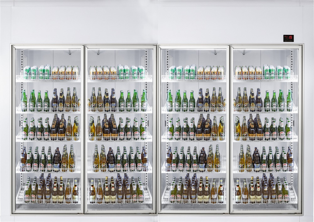 Cold room 3600x1200x2200 4 glass doors *transport on request* Cold room 3600x1200x2200 4 glass doors *transport on request*