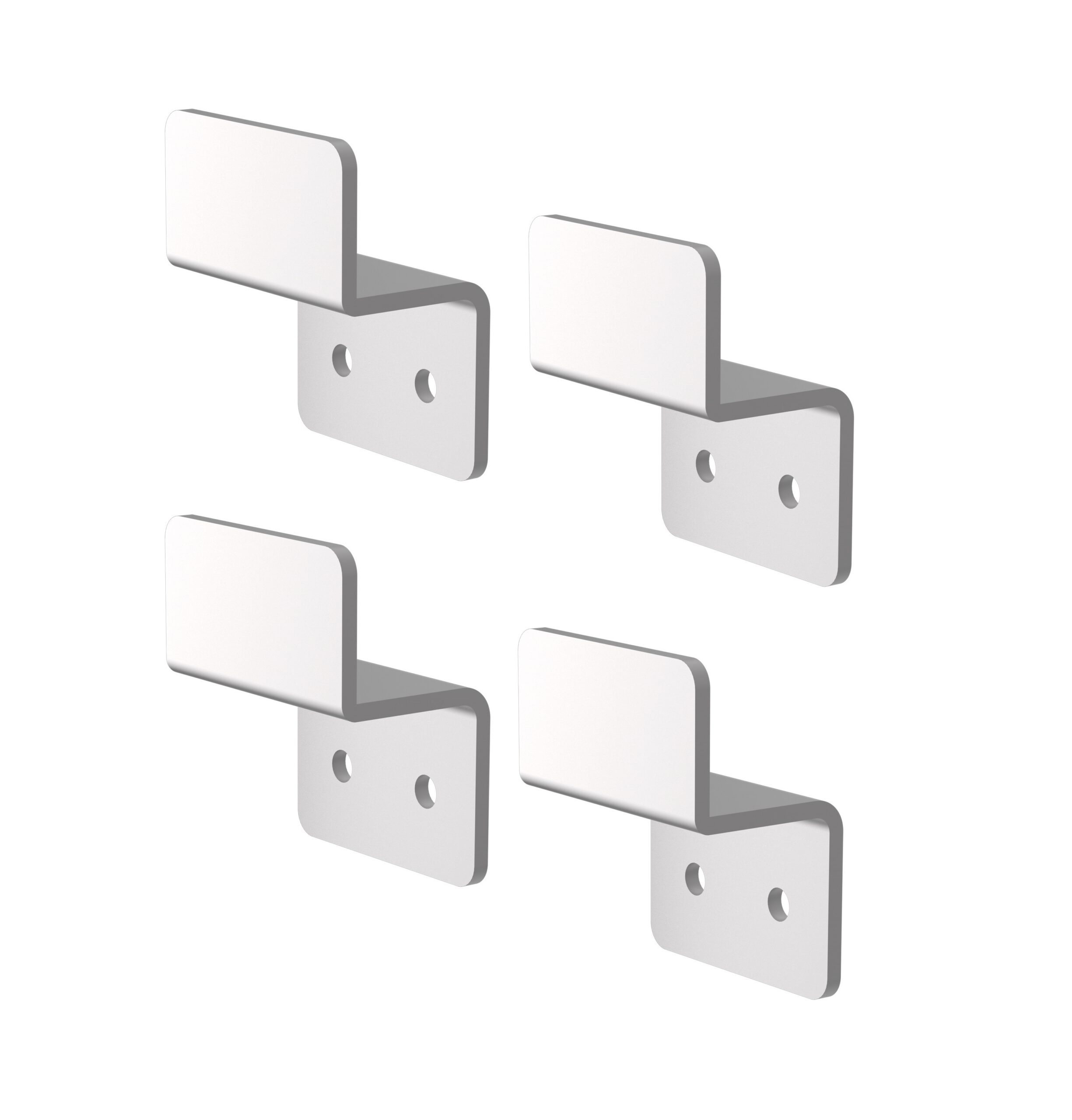 Set clips for shelf mini cold/freezer room 7489.0300-0305 Set clips for shelf mini cold/freezer room 7489.0300-0305