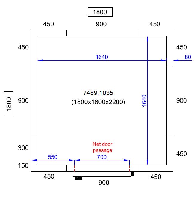 7489_1035-8971_1 Šaldymo ir užšaldymo kamera 1800x1800x2200 - Image 5