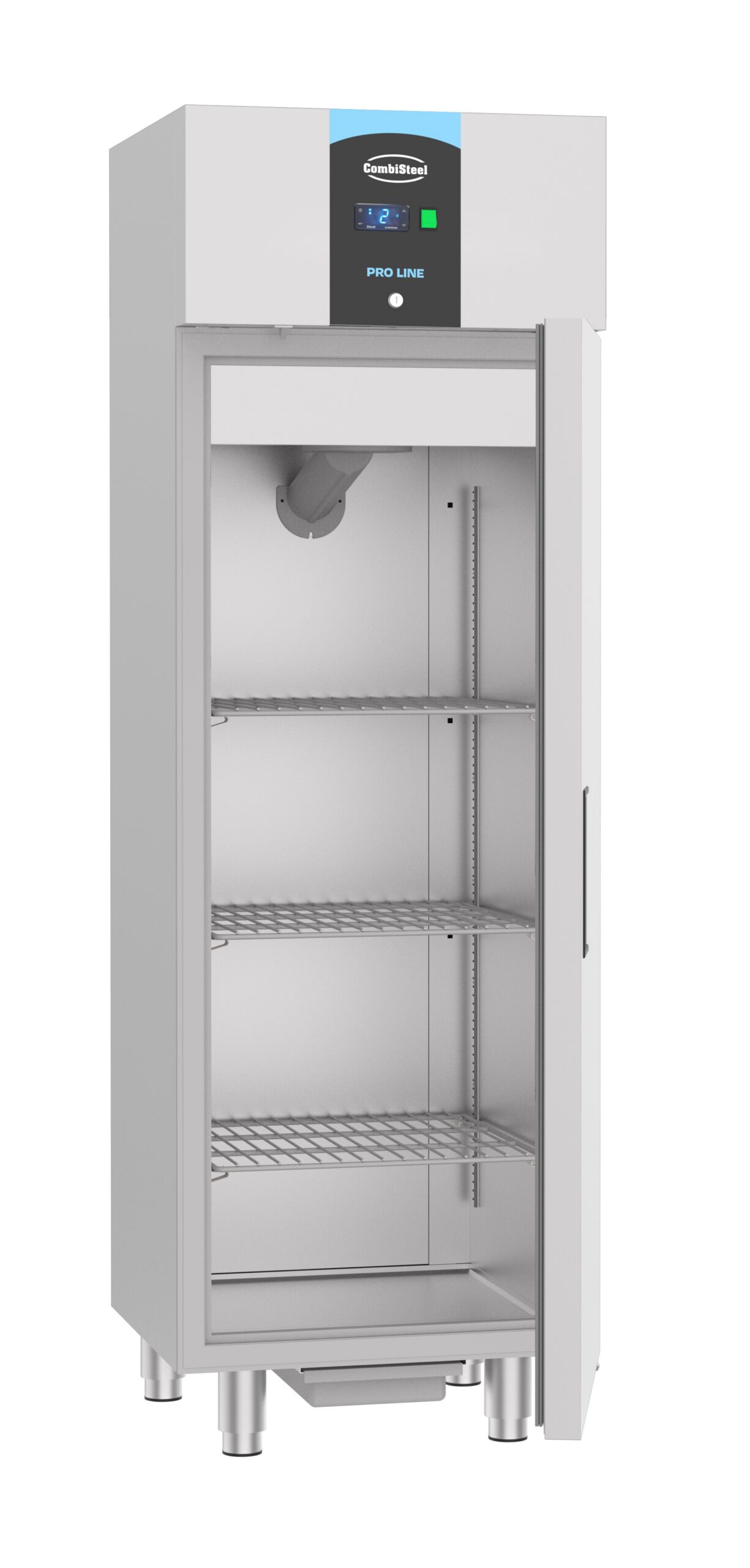 7489_5060-5065_door_open_1 Refrigerator Stainless steel 400ltr - Image 2
