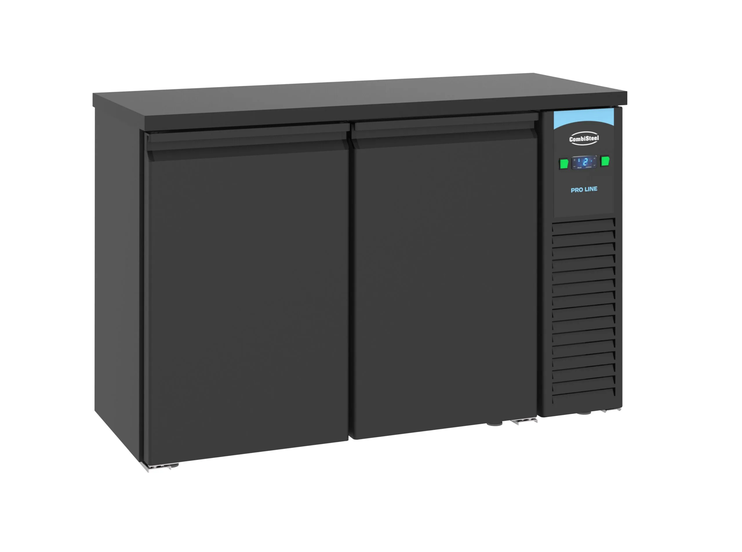 Barcooler black 2 doors