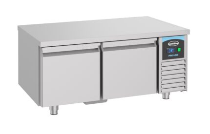 Refrigerated counter 600 height 2 drawers