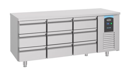 700 refrigerated counter 9 drawers energy line