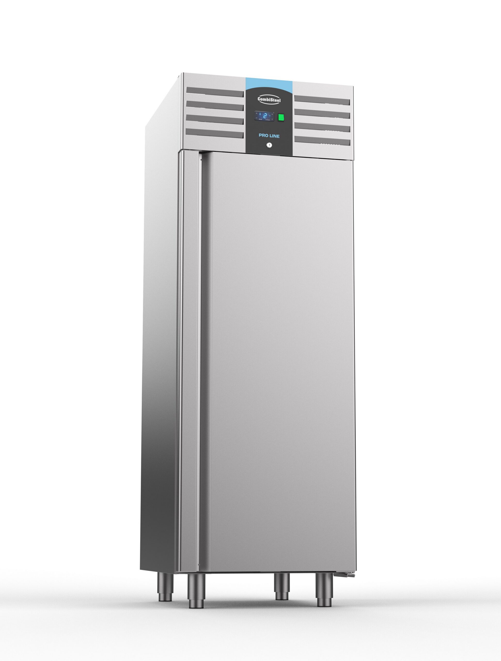 7489_5_-_enkeldeurs1_1 Refrigerator Stainless steel 550ltr - Image 3