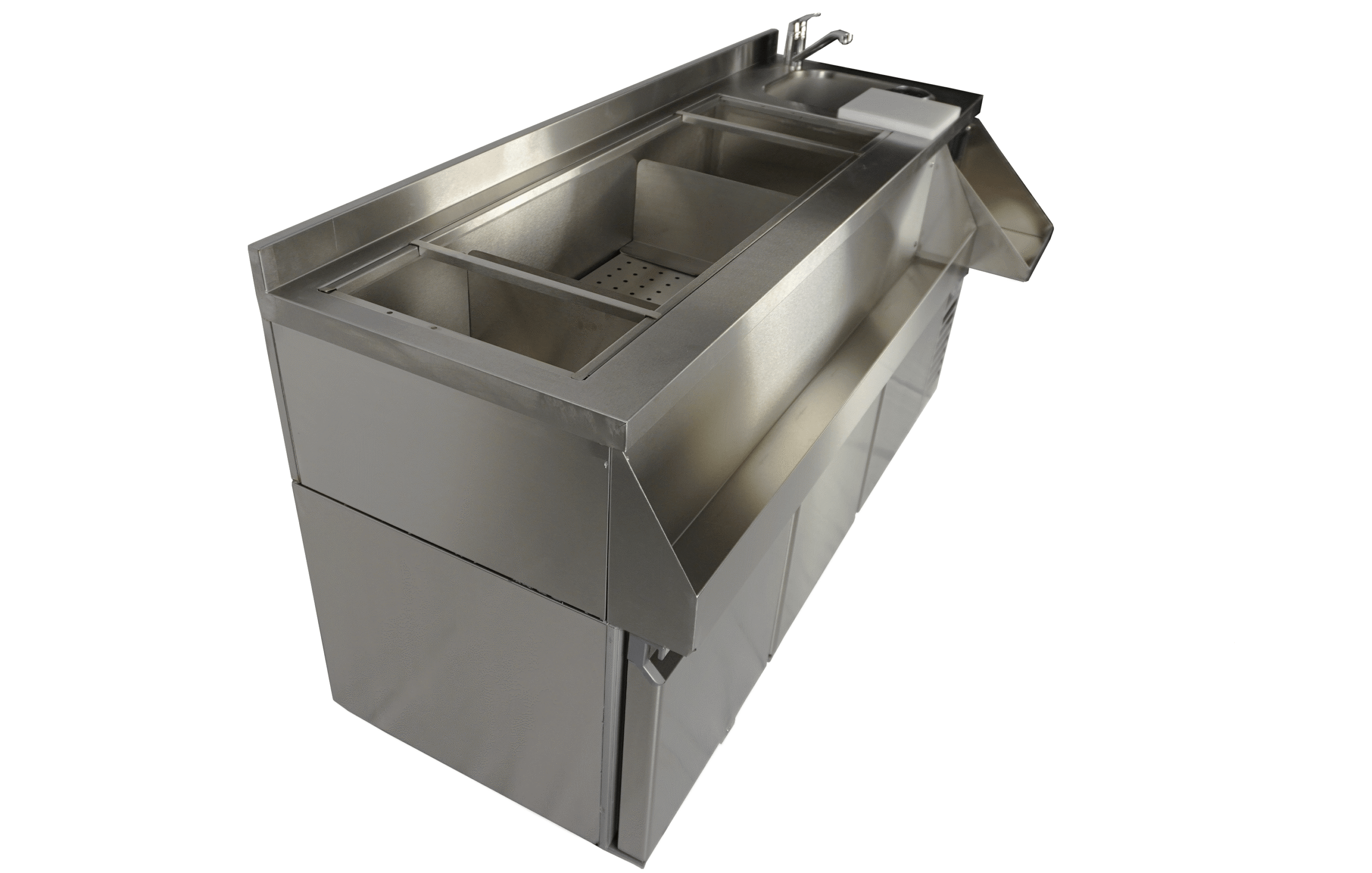 7489_6005_12-min_1 Refrigerated counter 3 doors with cocktail bar station - Image 8