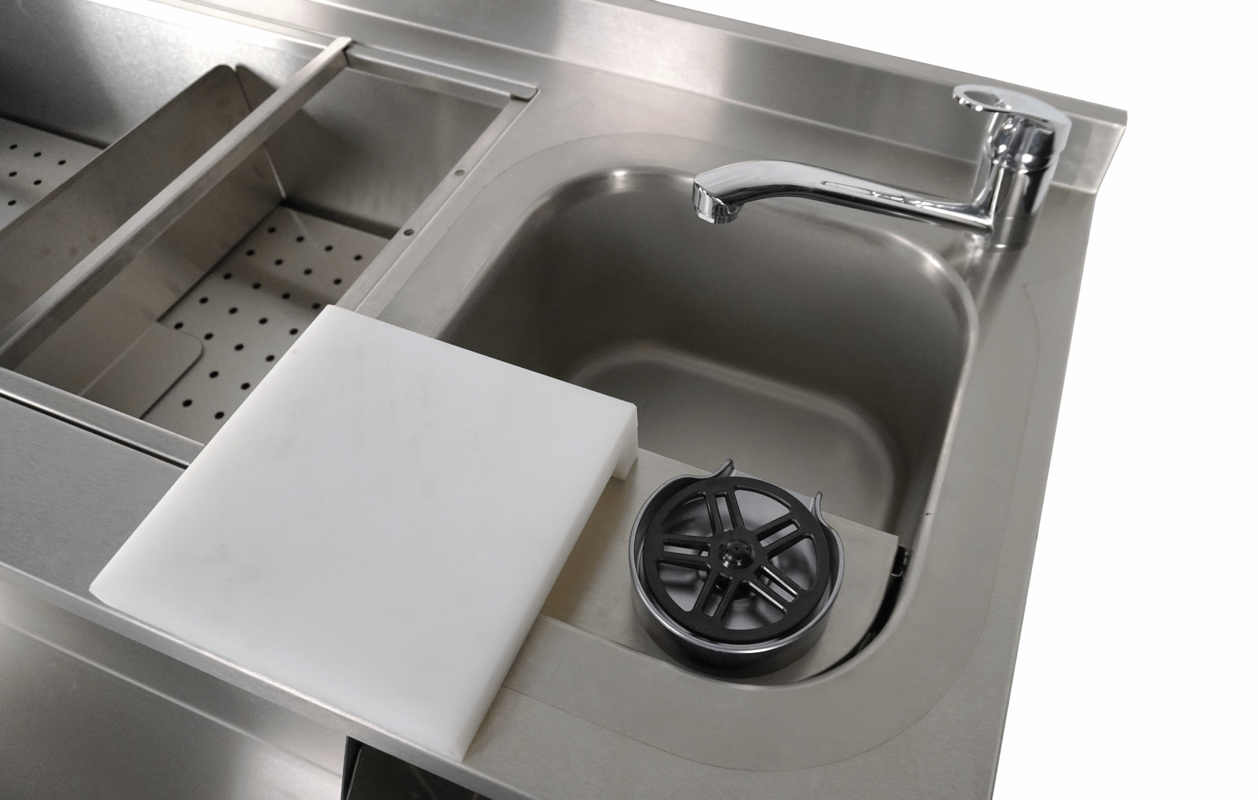 7489_6005_7-min_1_2 Refrigerated counter 2 doors with cocktail bar station - Image 2