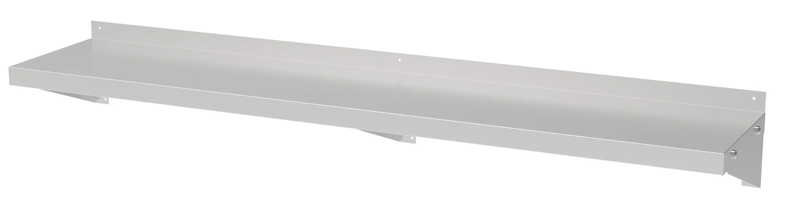 300 ss wall shelves 1600 incl. brackets