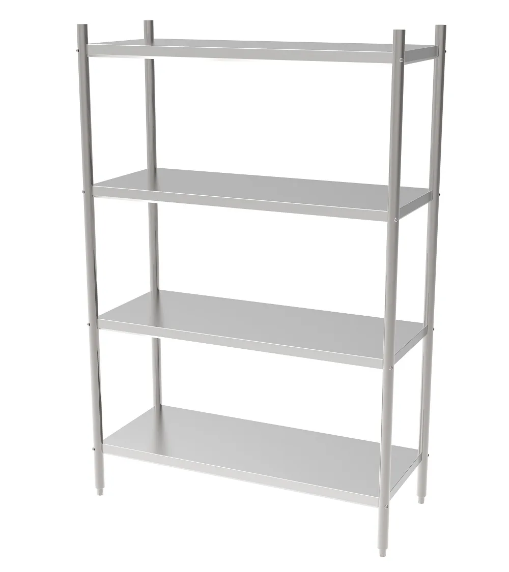 Shelf units 4 levels flat-packed 1000
