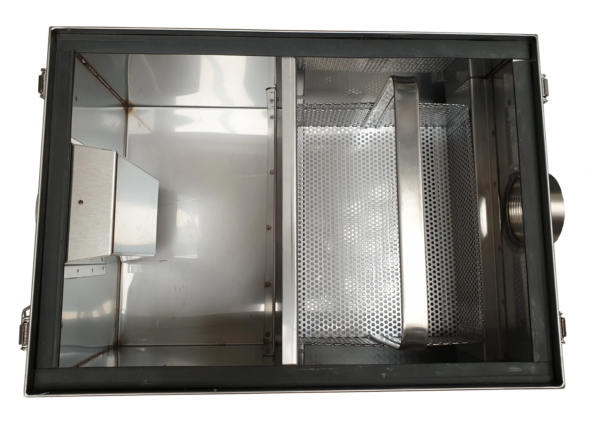 Grease trap Stainless steel 140L - Image 3