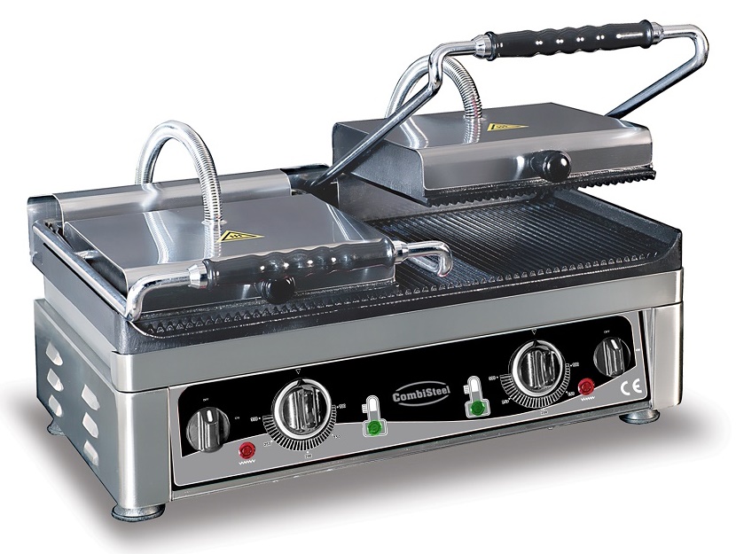 Contact grill double grooved Contact grill double grooved