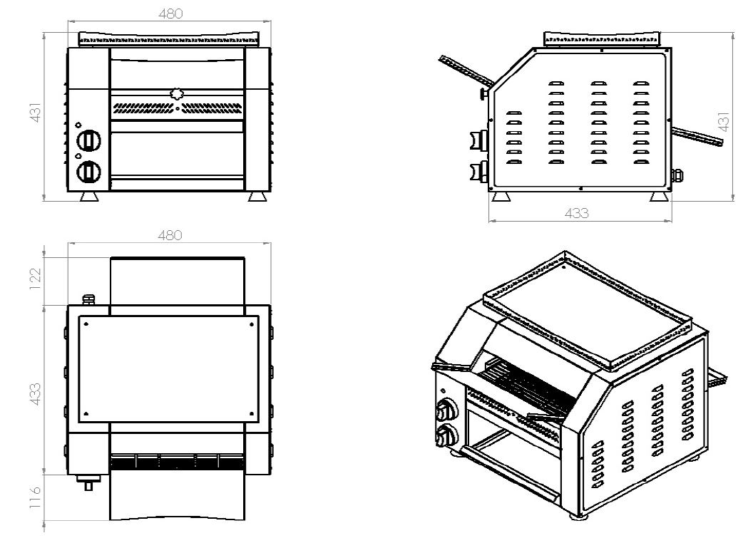 7491_0035_dimensions Konvejerinis skrudintuvas - Image 2