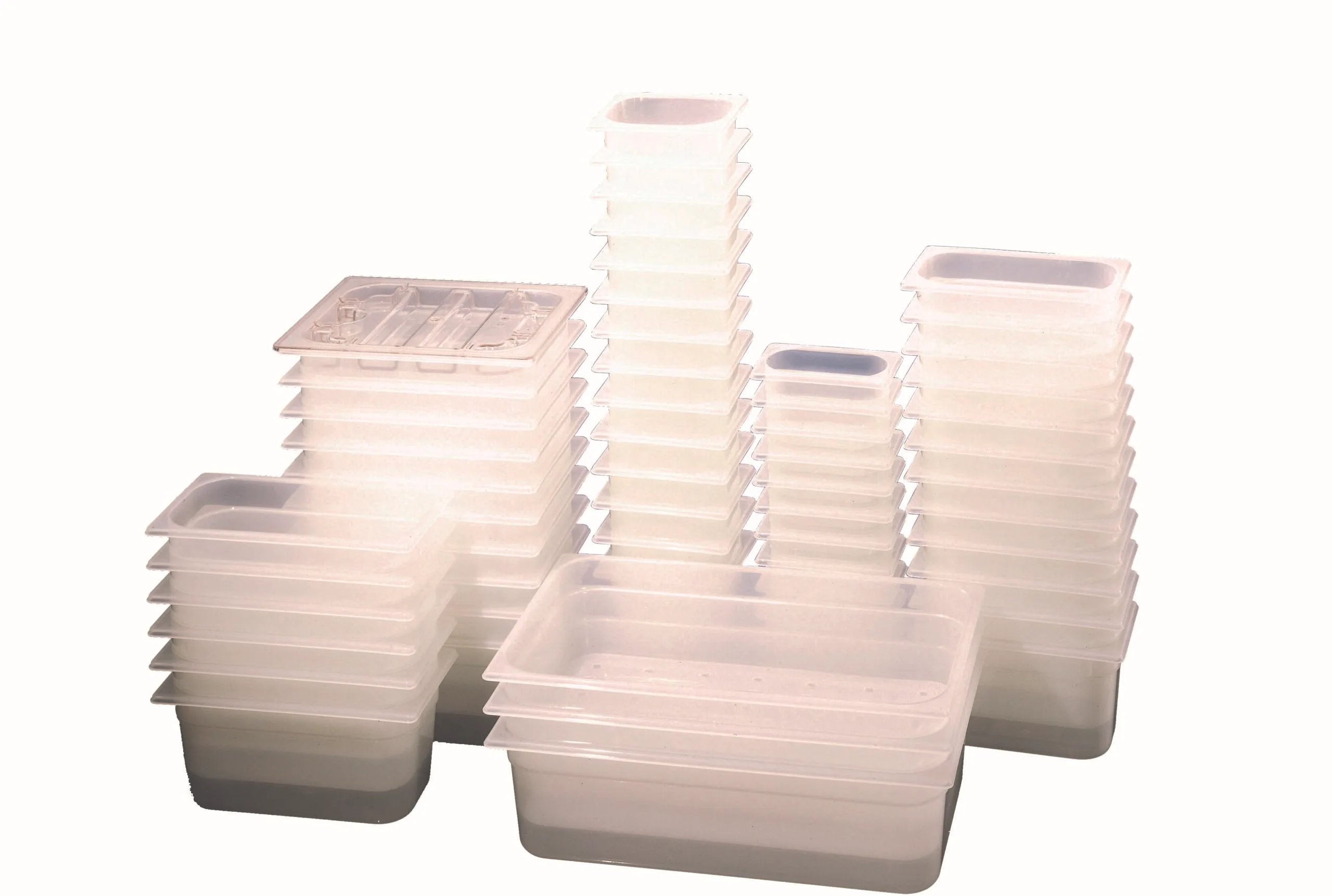 Gn container polypropylene 1/4gn-100mm