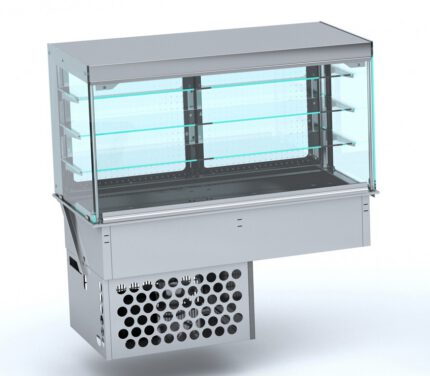 Drop-in cubic refrigerated display - closed 4/1