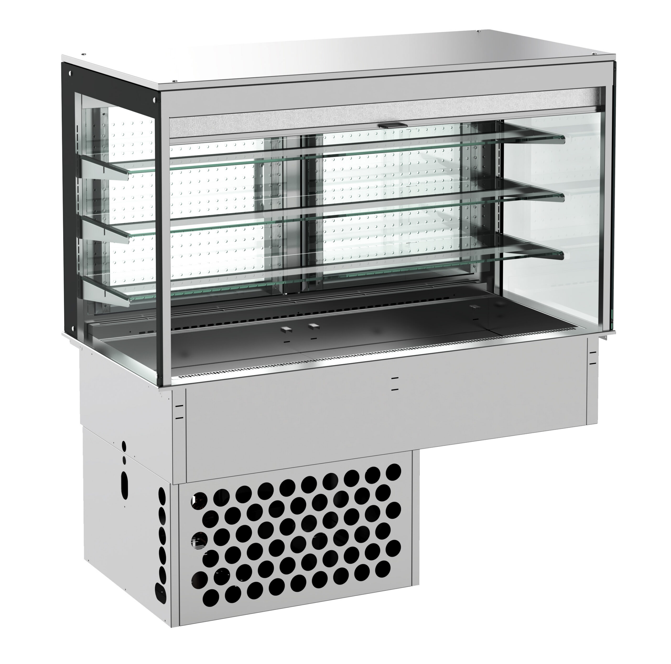 Drop-in cubic refrigerated display - roll-up 3/1 Drop-in cubic refrigerated display - roll-up 3/1