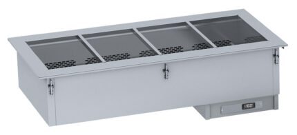 Drop-in bain-marie unit hot air 4/1