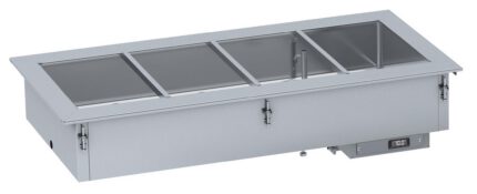 Drop-in bain-marie unit 5/1 - automatic water filling