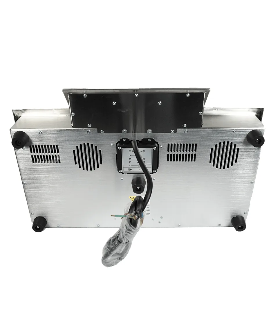 Врезная индукционная плита 2 конфорки только для индукционной посуды — изображение 9