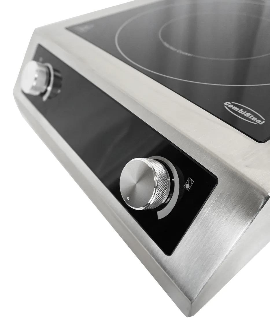 Countertop induction cooking top 2 hobs only suitable for induction pans - Image 6