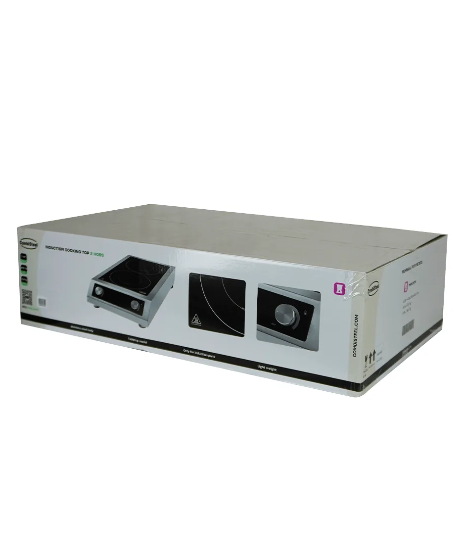 Countertop induction cooking top 2 hobs only suitable for induction pans - Image 2