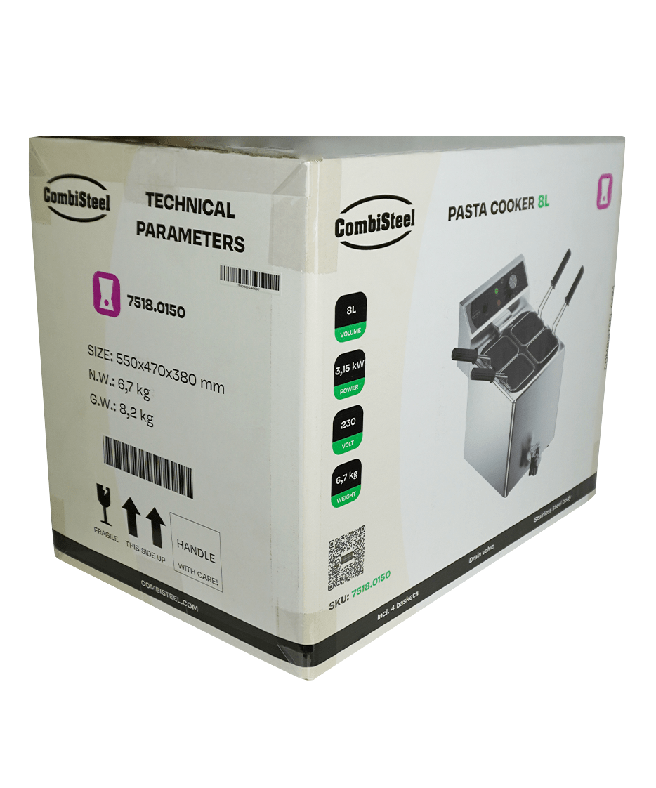 7518_0150_12-min_1 Makaronų viryklė 8L su krepšeliais - Image 3