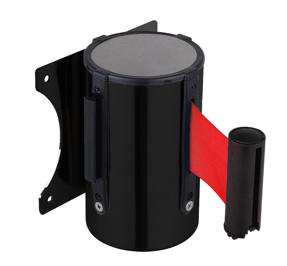 Wall mount stanchion black Wall mount stanchion black