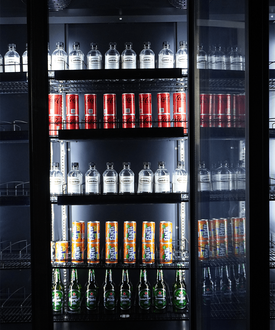 7526_0110_7-min_1 Šaldytuvas 3 stiklinės durys juodas CEB-1600R BL - Image 8