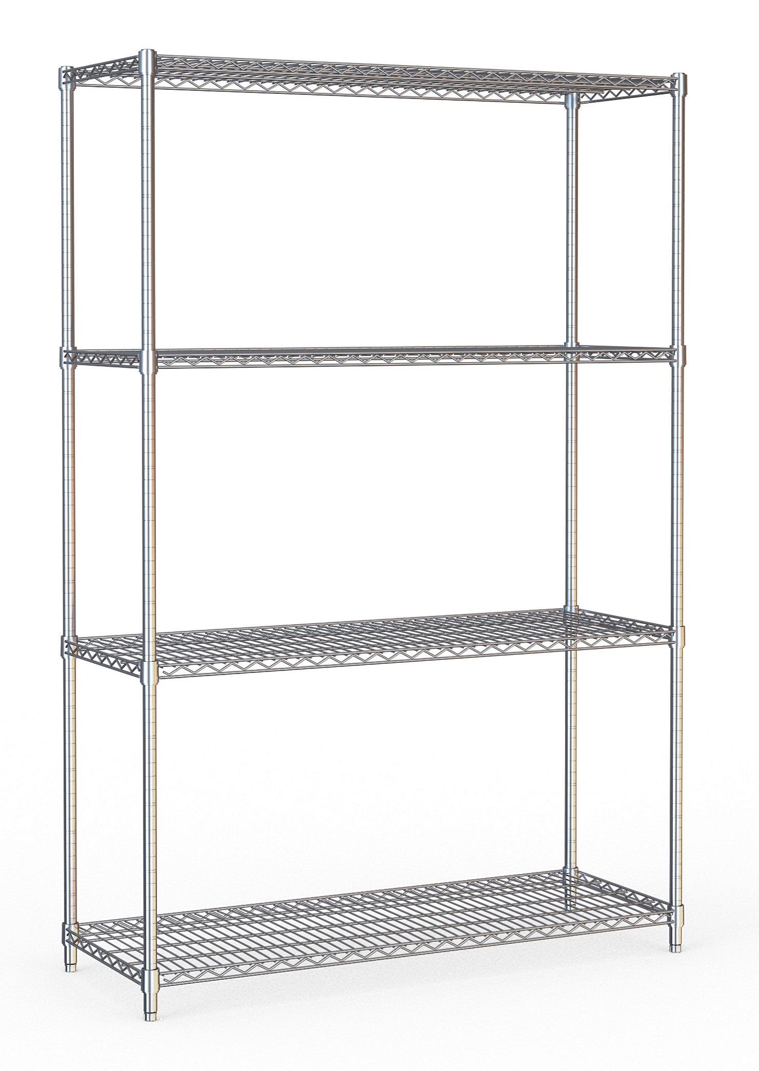Shelf units 4 levels 1200 flat packed Shelf units 4 levels 1200 flat packed