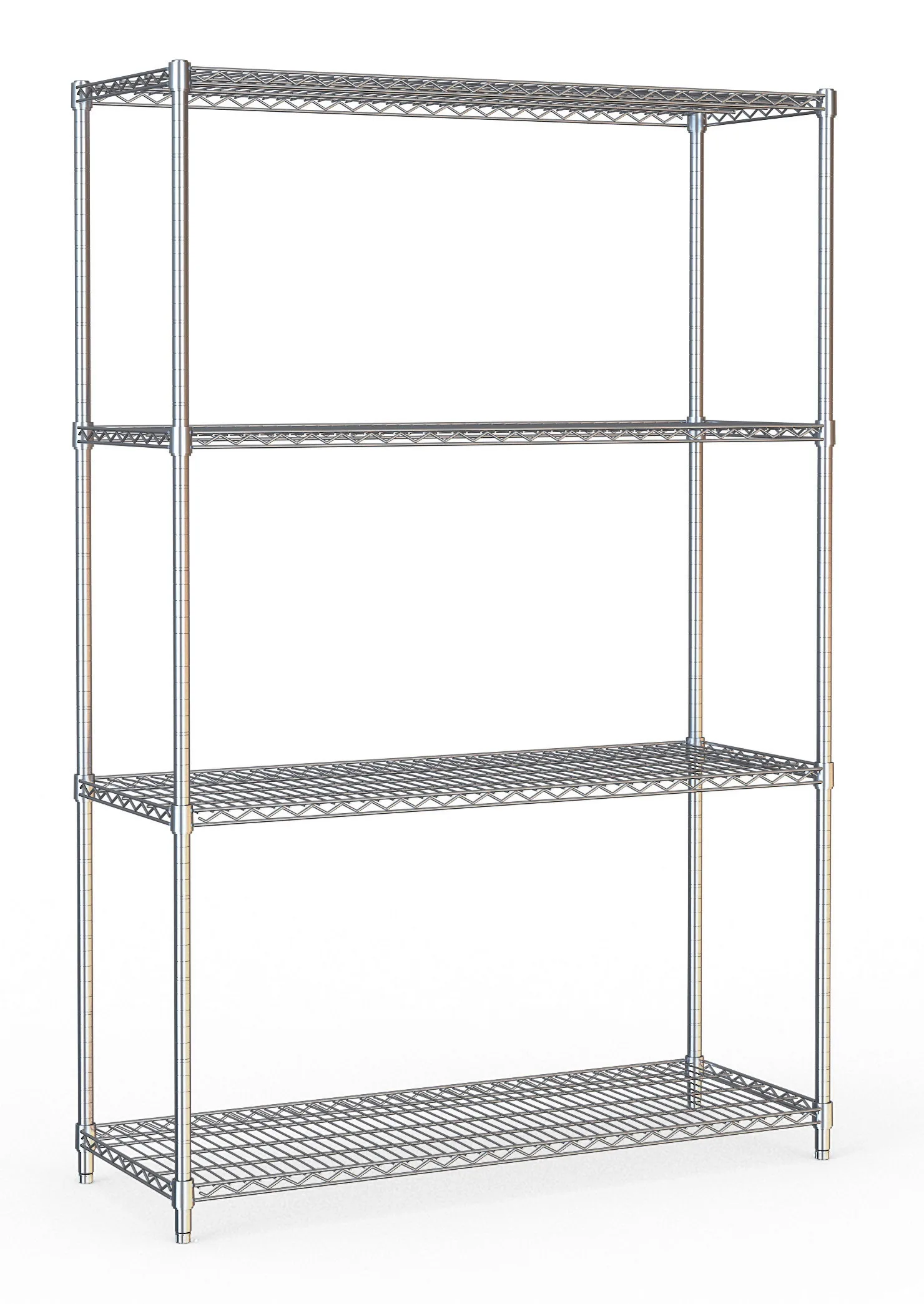 Shelf units 4 levels 1200 flat packed