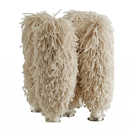 Brush set for glass polisher 7531.0200