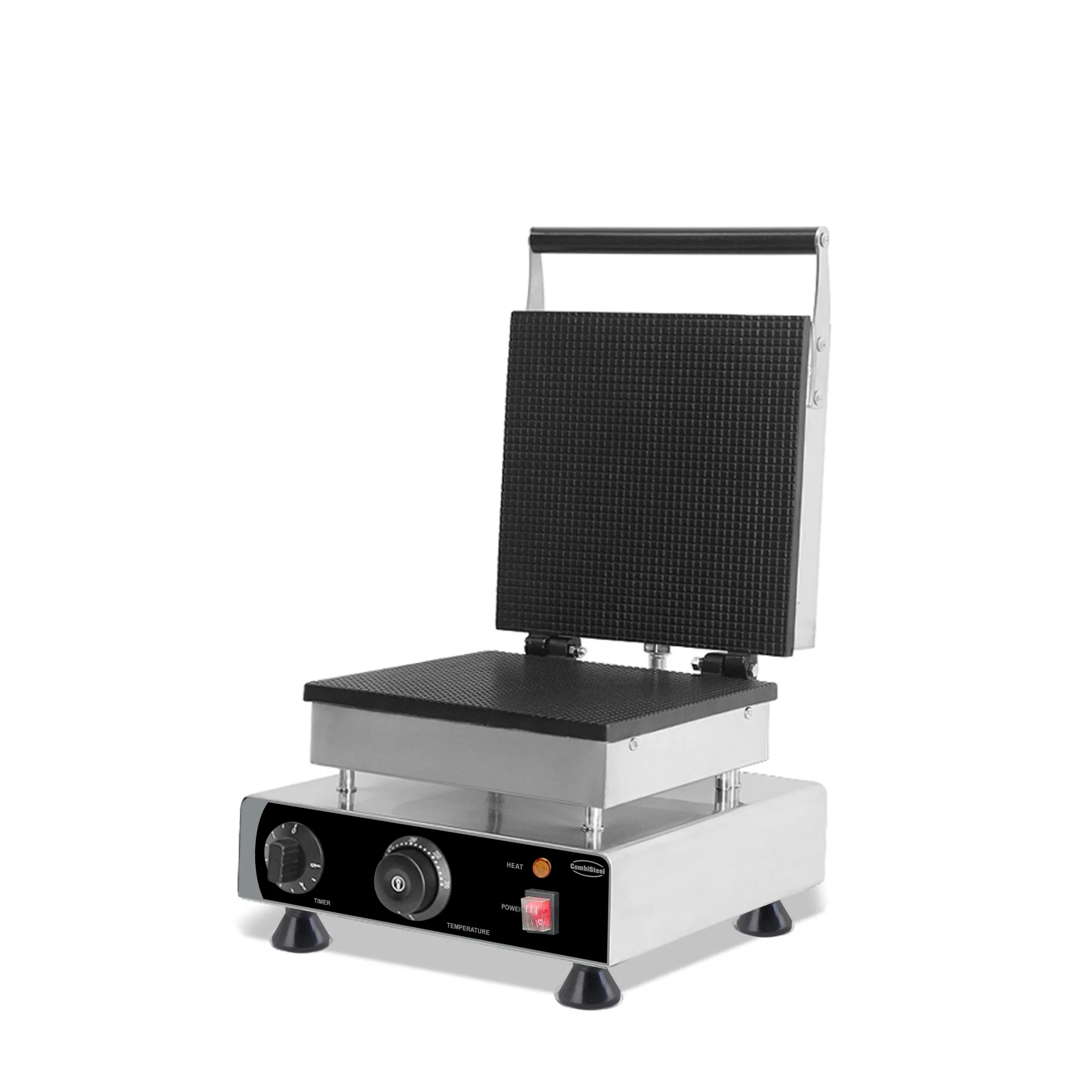 Syrup waffle maker squared