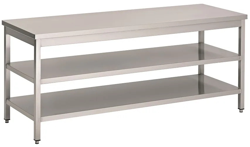 800 worktable 2 shelves 1100