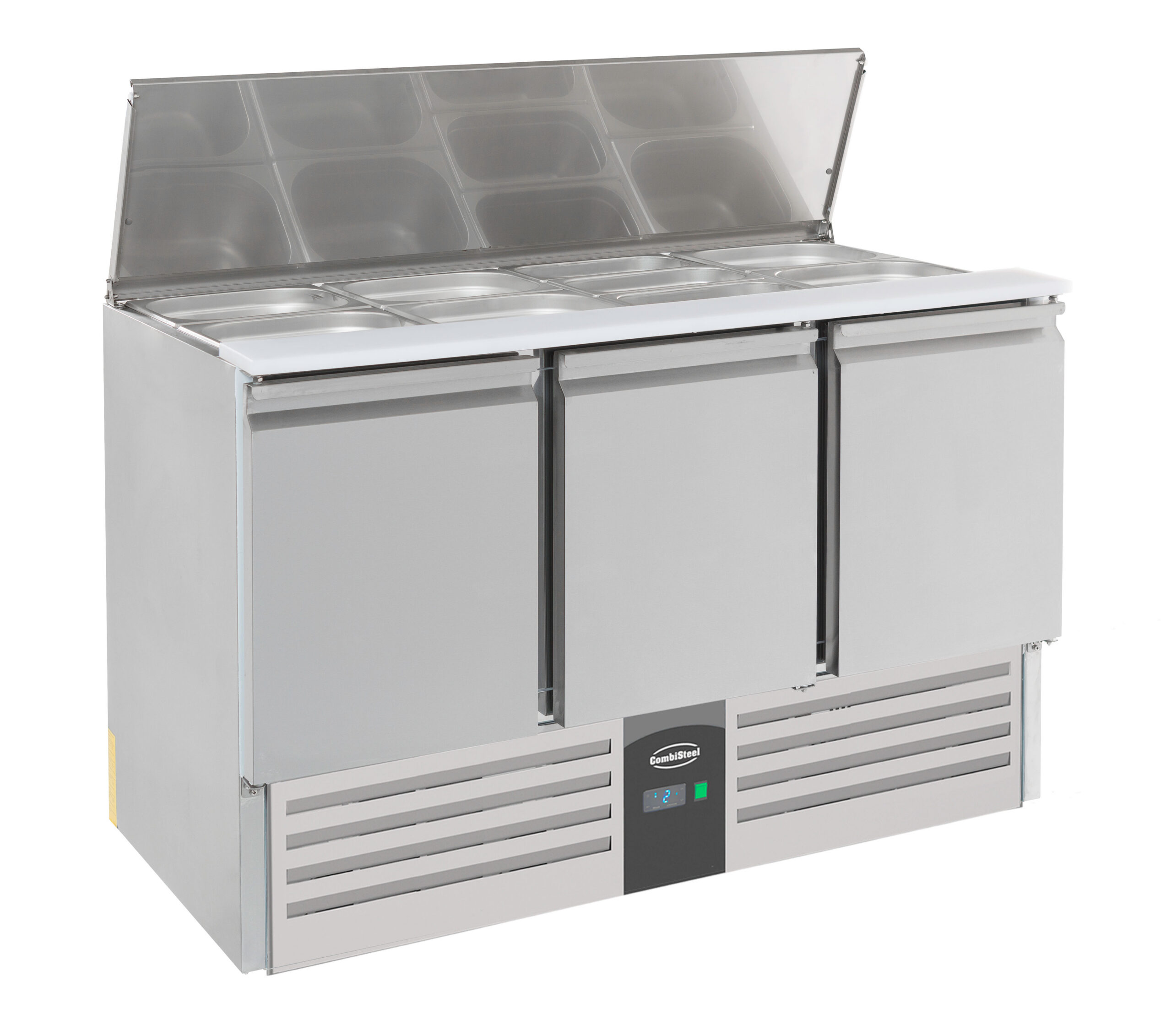 7950_0094b_1 Refrigerated saladette 3 doors - Image 2