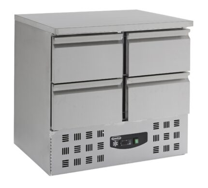 Refrigerated counter 4 drawers