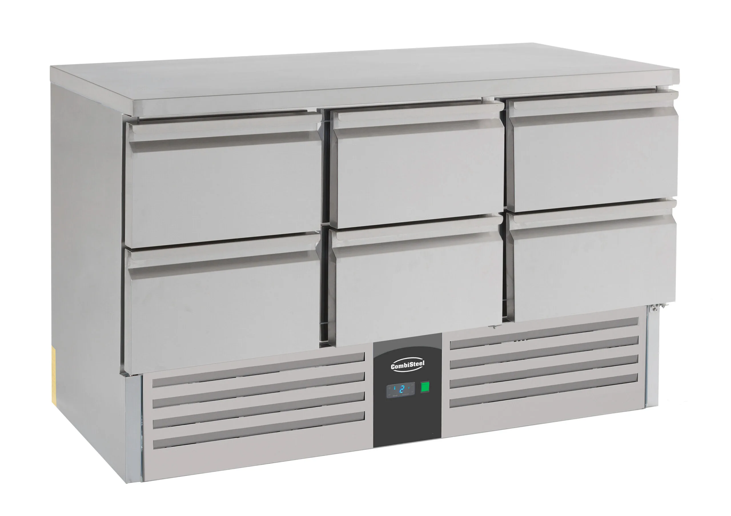 Refrigerated counter 6 drawers