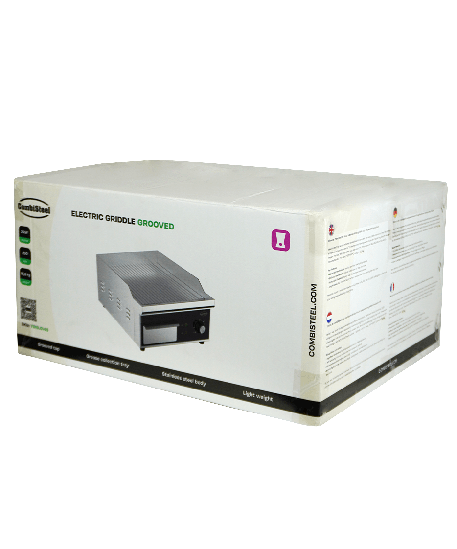 doos_groove_bakplaat-min_1 Elektrinė rifliuota kepimo plokštė - Image 3